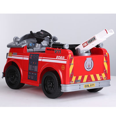 2022 Hot Ride On Car 6V 12V Electric Fire Track Car Toy voor Kinderen Fun Adventure