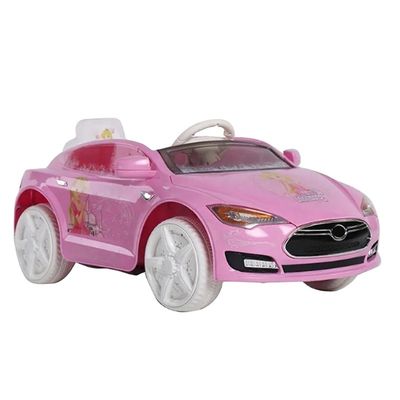 2022 Meest populaire kinderen Grote elektrische auto Twee zitplaatsen 6 volt Rijd op speelgoed voor baby Geel