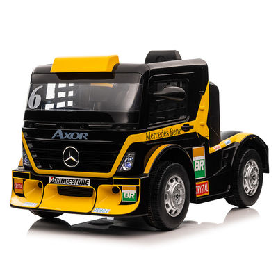 2022 Lijst luxe model 24v Kinderen rijden op vrachtwagen met trailer 6 wielen voor kinderen