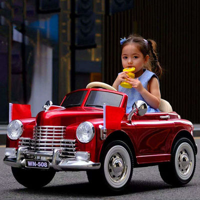 Rood/Zwarte Verf Elektrische Kinderen Rijden Op Auto's 12V Met USB/MP3 Voor Kinderen Baby Toy Car