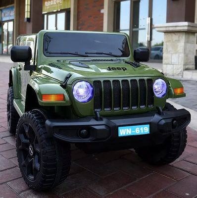 Muziek en afstandsbediening 4 wielen speelgoed auto voor kinderen 12V motor inbegrepen Karton maat 110X60X48