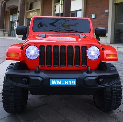 Muziek en afstandsbediening 4 wielen speelgoed auto voor kinderen 12V motor inbegrepen Karton maat 110X60X48