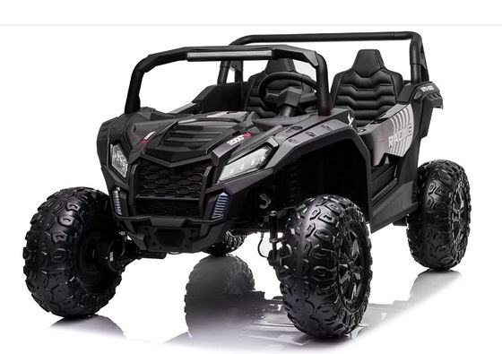 Batterij aangedreven 2022 oplaadbare elektrische UTV auto voor kinderen 24V Twee zitplaatsen rijden op de auto