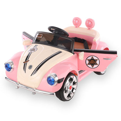 Kever Kinderen elektrische rit op de auto 4 wielen Prinses Roze doos Grootte 101*54.5*33cm