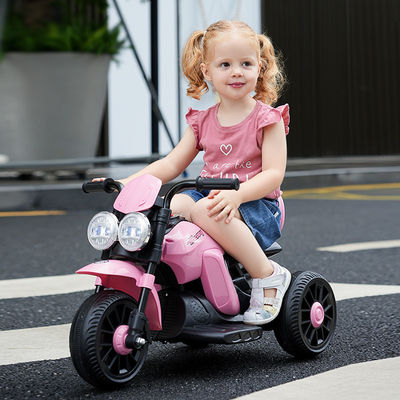 Elektrische driewieler voor kinderen met muzieklichten en pedalen 5-7 jaar Multifunctioneel