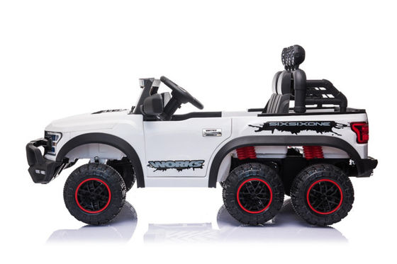 Nieuwste 2022 6 Wheels Classic Electric Big Size 2 Seater Ride-on Car voor 3-8 jaar oud