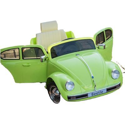 Gecertificeerde groene 12v elektrische auto's speelgoed rijden op voertuig voor kinderen rijden plastic type PP