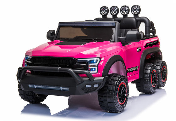 Nieuwste 2022 6 Wheels Classic Electric Big Size 2 Seater Ride-on Car voor 3-8 jaar oud