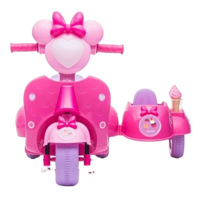 2022 Elektrische motorfiets voor kinderen met zijwagen emmer auto productgrootte 79,3*67*58cm