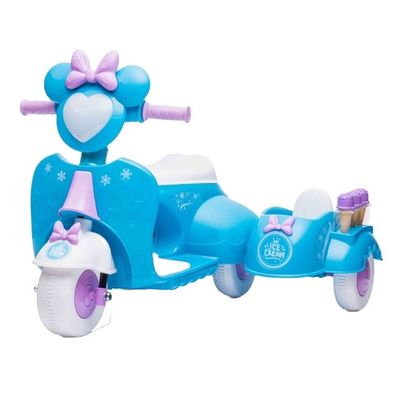 2022 Elektrische motorfiets voor kinderen met zijwagen emmer auto productgrootte 79,3*67*58cm