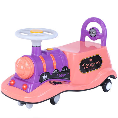 Flash Silent Wheel Muziek en verlichting Rijd op bumper swing auto's Baby Balance Car voor kinderen