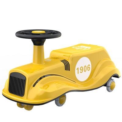 CE-gecertificeerde babybalanswagen met flitsende wielen en muziekgroen G.W. NW 12KG/9.2KG