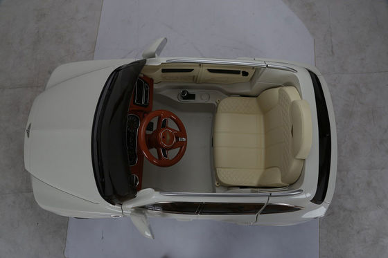 Elektrisch rijden in de auto voor kinderen 6V / 12V batterij afstandsbediening Single Seat Wit kleur