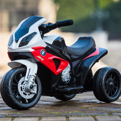 2022 Design Kinderenrijden Op Elektrische Motorfiets Met PP Materiaal En Derde Wiel