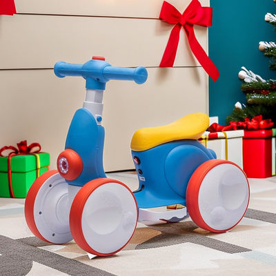 0-24 jarige kinderauto scooter met afstandsbediening en plastic wiel