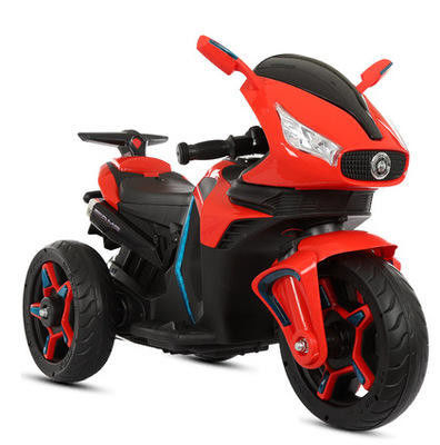 Ride On Toy Battery Kinderen Motorfiets Driewielers Elektronisch Speelgoed Rood/Wit/Blauw