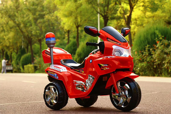 Grote stoel Elektrische motorfiets voor kinderen met muzieklamp Politiefiets Klassieke stijl