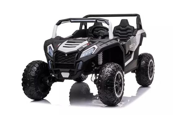555*2 Motor Wit 24V Kinderen rijden op auto 2022 Oplaadbare elektrische UTV met twee zitplaatsen