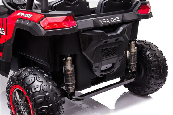 555*2 Motor Wit 24V Kinderen rijden op auto 2022 Oplaadbare elektrische UTV met twee zitplaatsen