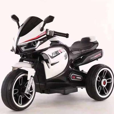 Batterij aangedreven 6v elektrische kindermotorfiets driewieler met muziek en lichte motor 380 * 2