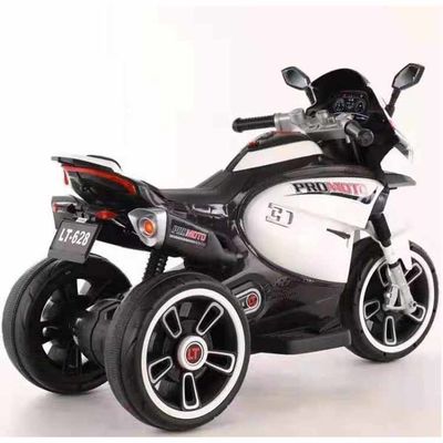 Batterij aangedreven 6v elektrische kindermotorfiets driewieler met muziek en lichte motor 380 * 2