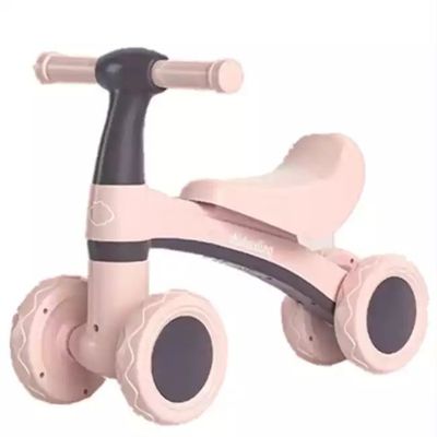 2023 Plastic Balance Bike Scooter Auto voor kinderen Roze/blauw Geen pedaalfiets Fiets