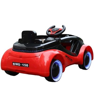 Kinderen elektrische rit op de auto met afstandsbediening muziek en lichten Plastic 380 * 2 motor
