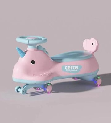 Anti-Rollover Flash Wheel Swing Ride On Scooter Auto voor kinderen Doos Grootte 69*25*32cm