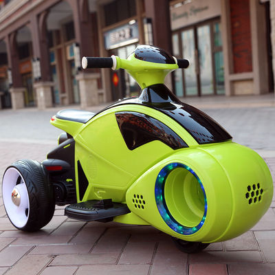 Ride On Toy Driewieler Elektrische kindermotorfiets met knipperende wielen en muziek