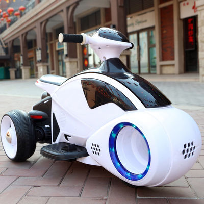 Ride On Toy Driewieler Elektrische kindermotorfiets met knipperende wielen en muziek