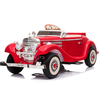 12V550 12000rpm *1 Motor Retro Electric Ride On Car Toy voor kinderen gemaakt van plastic