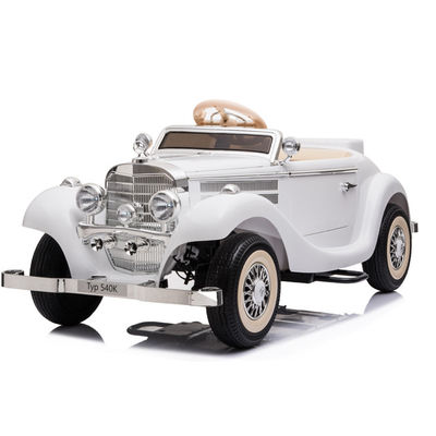 12V550 12000rpm *1 Motor Retro Electric Ride On Car Toy voor kinderen gemaakt van plastic