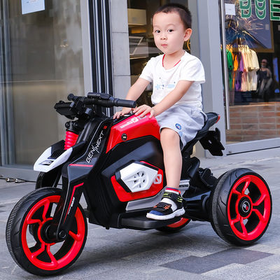 2022 Electric Ride On Kids Elektrische motorfiets Autospeelgoed voor Drift leeftijdsbereik 5 tot 7 jaar