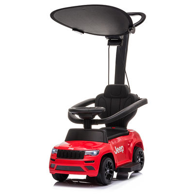 Baby scooter in de vorm van een auto met muziek en lichten Unisex rijden op de elektrische balanswagen