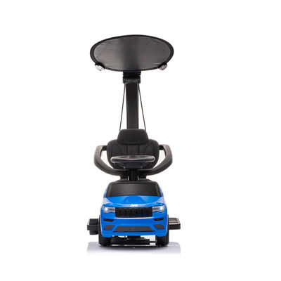 Baby scooter in de vorm van een auto met muziek en lichten Unisex rijden op de elektrische balanswagen