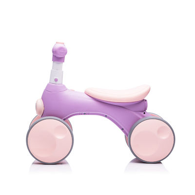 Lichte muziek en bubbelapparaat Balance Bike voor 1-6 jaar Kinderen 4 wielen Auto stijl