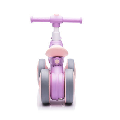 Lichte muziek en bubbelapparaat Balance Bike voor 1-6 jaar Kinderen 4 wielen Auto stijl