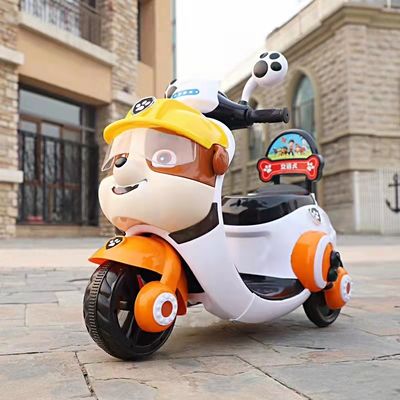 494PCS Kinderen elektrische motorfiets driewieler speelgoed Rijden met de auto voor kinderen 2-5 jaar oud