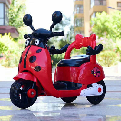 Plastic elektrische motorfiets Kinderen rijden op speelgoed met lichten en muziek