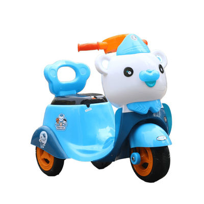 Dynamische muziekfunctie 2022 Elektrische driewieler motorfiets auto voor kinderen Unisex en plezier