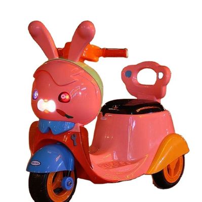 Dynamische muziekfunctie 2022 Elektrische driewieler motorfiets auto voor kinderen Unisex en plezier