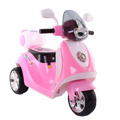 G.W. NW 6.5 KGS/5.5 KGS Baby Color Cartoon Tricycle met prachtige lichten en batterij