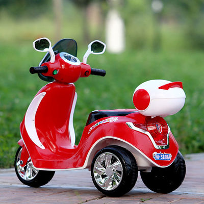 G.W. NW 6.5 KGS/5.5 KGS Baby Color Cartoon Tricycle met prachtige lichten en batterij