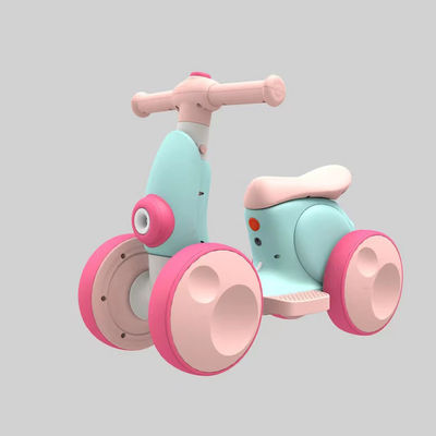 Bubbelapparaat Wielbalansering en uitlijning voor het rijden op een speelgoed scooter