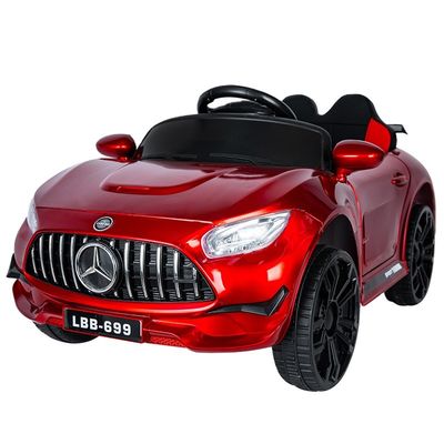 Plastic 2023 Ride On Car Electric Toy voor kinderen met koele verlichting en dubbele deuren