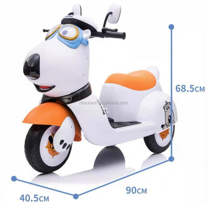 6v Elektrische motorfietsen met muziek en lichten G.W. N.W. 9,6/7,45 kg Plastic type PP