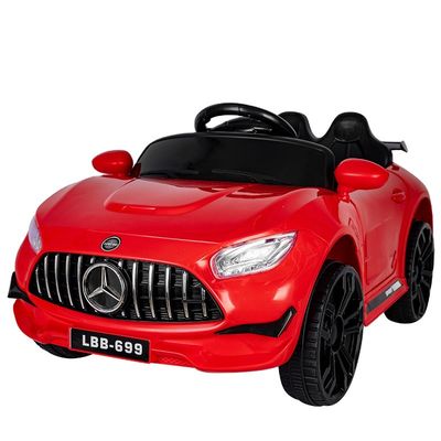 Plastic 2023 Ride On Car Electric Toy voor kinderen met koele verlichting en dubbele deuren