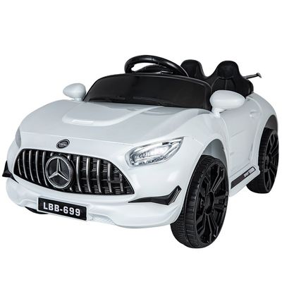 Plastic 2023 Ride On Car Electric Toy voor kinderen met koele verlichting en dubbele deuren