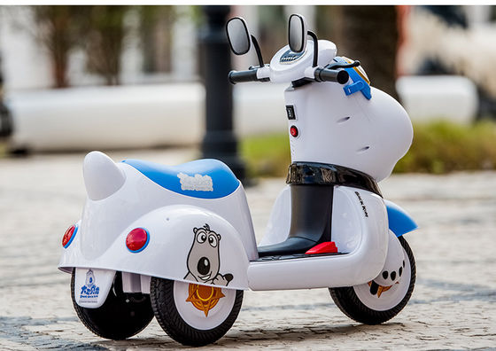 6v Elektrische motorfietsen met muziek en lichten G.W. N.W. 9,6/7,45 kg Plastic type PP
