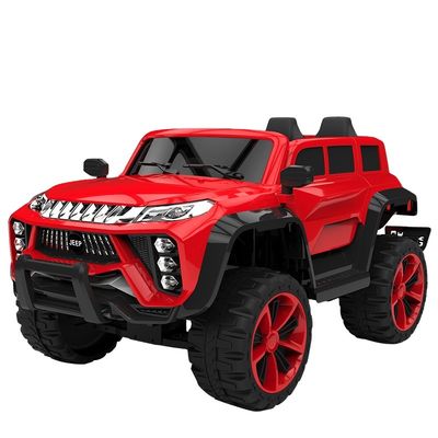 12v luxe 2 zitplaatsen kids off road grote batterij kinderen baby speelgoed auto met pp plastic